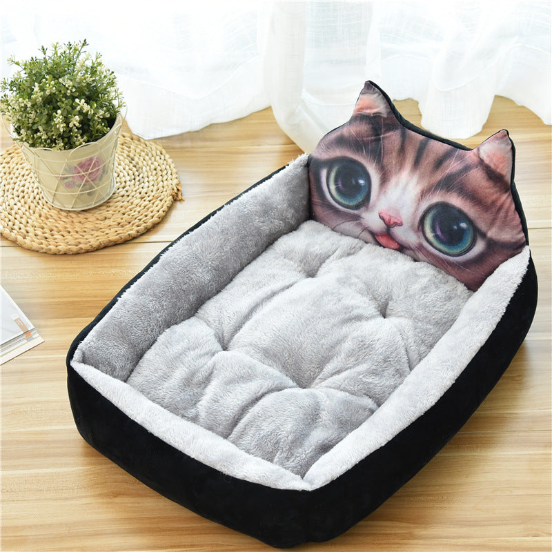 7 Colors Warm Cozy Soft Fleece Pet Bed - The Ultimate Comfort for Your Furry Friend